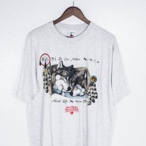 Vintage 90s San Diego blood bank t-shirt